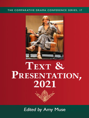 cover image of Text & Presentation, 2021